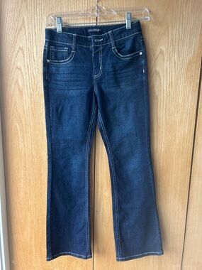 Vanilla Star Dark Blue Bootcut girl’s Jeans